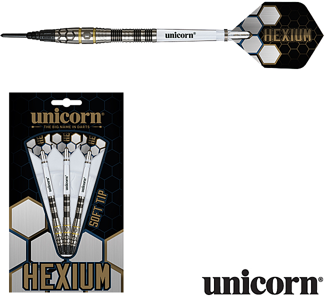UNICORN Hexium 1 Black 90% Soft 22g