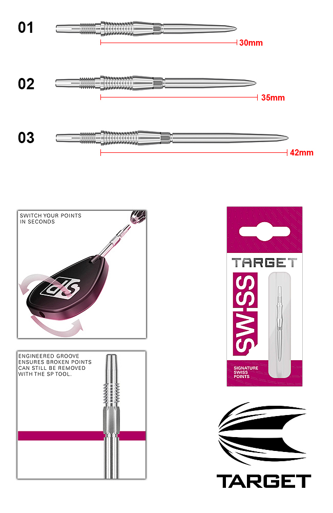 TARGET SWISS Signature RST Points Silver