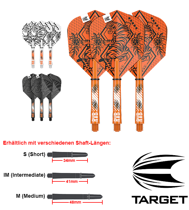 TARGET Barneveld INK Flight + Shaft Kit