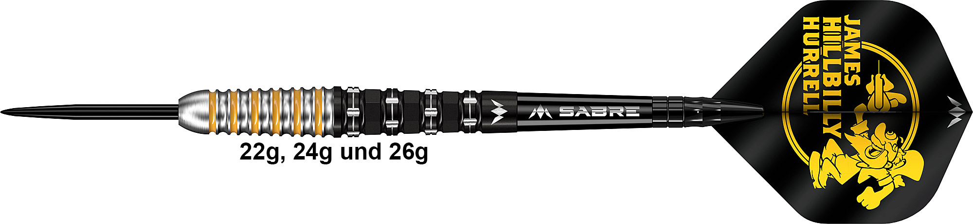 MISSION James Hurrell V2 Black/Yellow