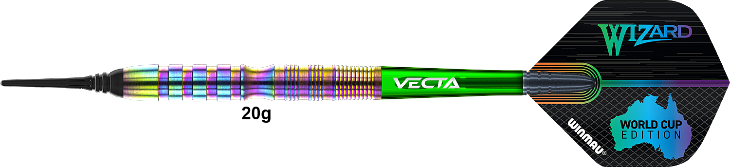 WINMAU Simon Whitlock WC Rainbow SE 20g Soft