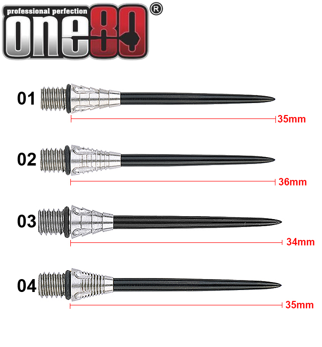 ONE80 Conversion Points Black