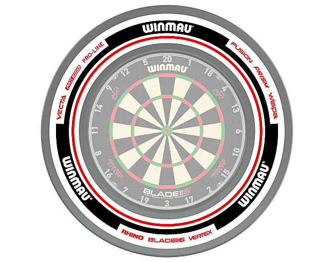 WINMAU Advance White/Red Surround