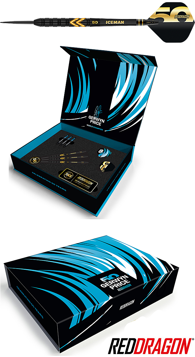 RED DRAGON Gerwyn Price - 50 Year Player Edition Box 23g