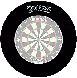 HARROWS Board Surround black für Bristle Boards