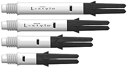 L-STYLE L-Shaft Carbon Silent Straight White (drehbares Top)