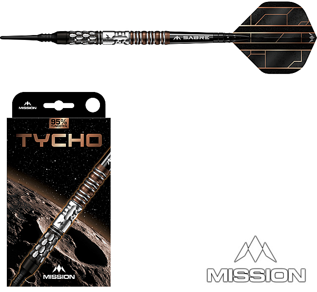 MISSION Tycho Black/Bronze PVD 95% Soft 20g