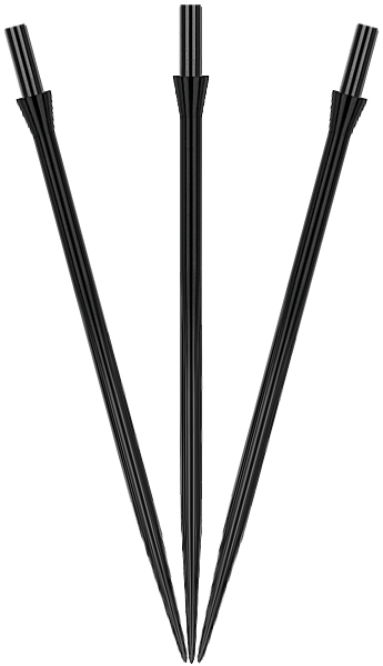 RED DRAGON Raptor Smooth Dart Points Black 50mm