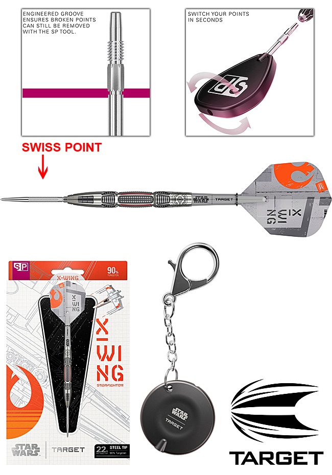 TARGET Star Wars X-Wing SWISS Point 90%