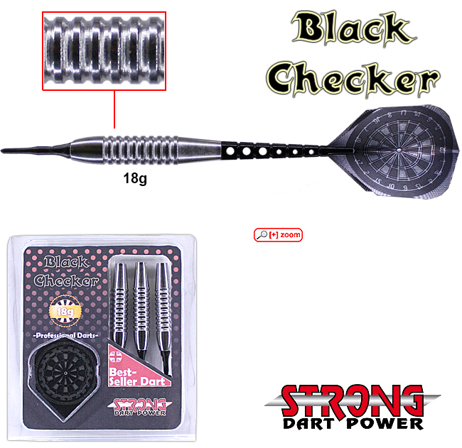 STRONG Black Checker 18g