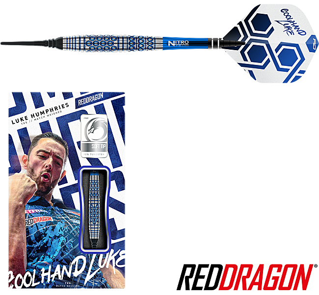 RED DRAGON Luke Humphries TX5 90% Soft 20g