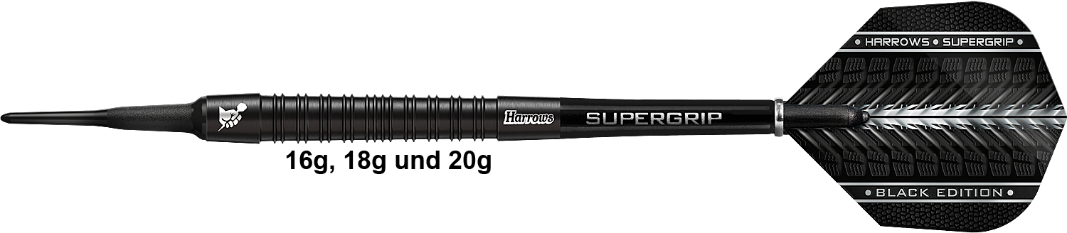HARROWS Supergrip Black Edition 90% Soft