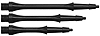 HARROWS Clic Shafts Slimline black
