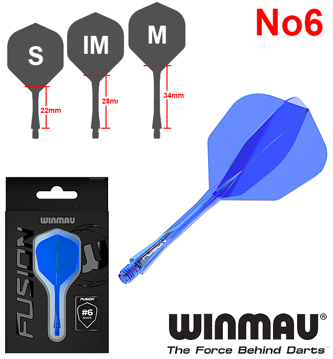 WINMAU Fusion F/S Blue No6