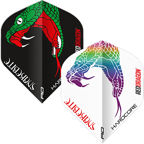 RD Peter Wright Black & White Yin Yang Flights