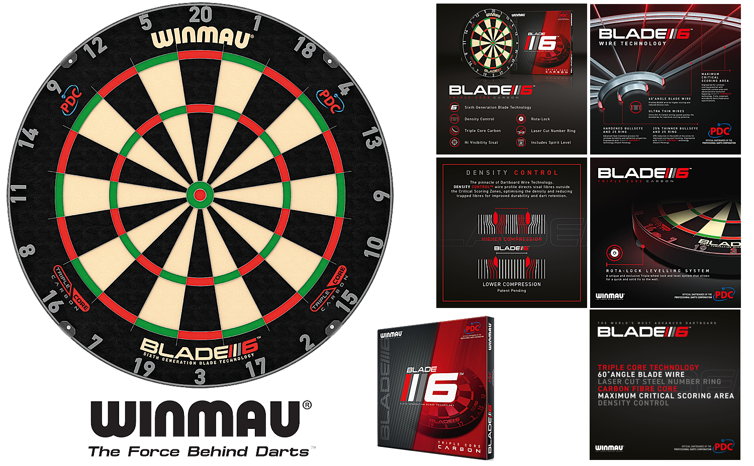 WINMAU Blade 6 Triple Core