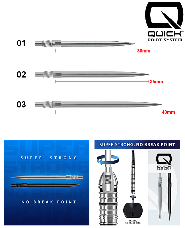 HARROWS QUICK Points Silver