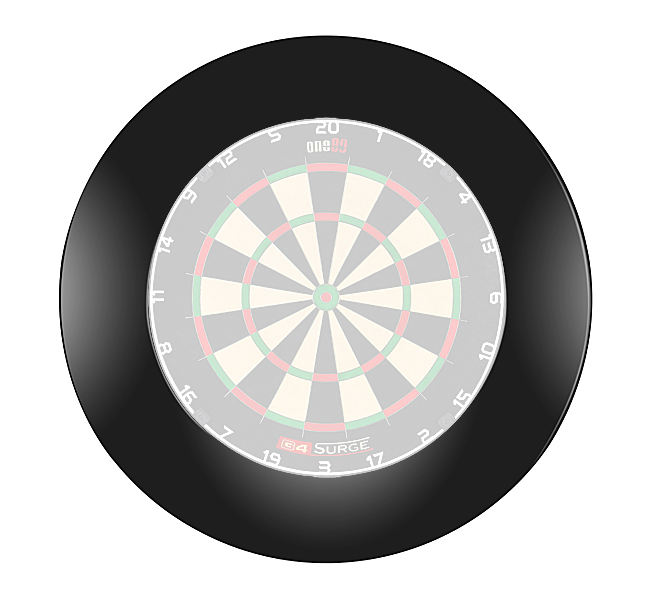 ONE80 Plain PU Surround Black einteilig