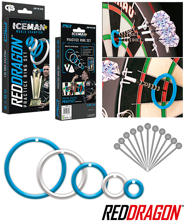 RED DRAGON Gerwyn Price Practice Rings