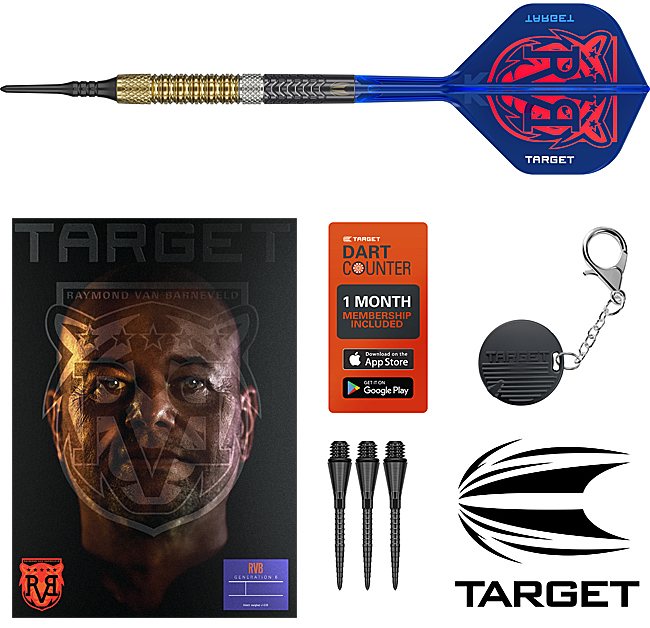 TARGET Raymond van Barneveld Gen6 95% Soft