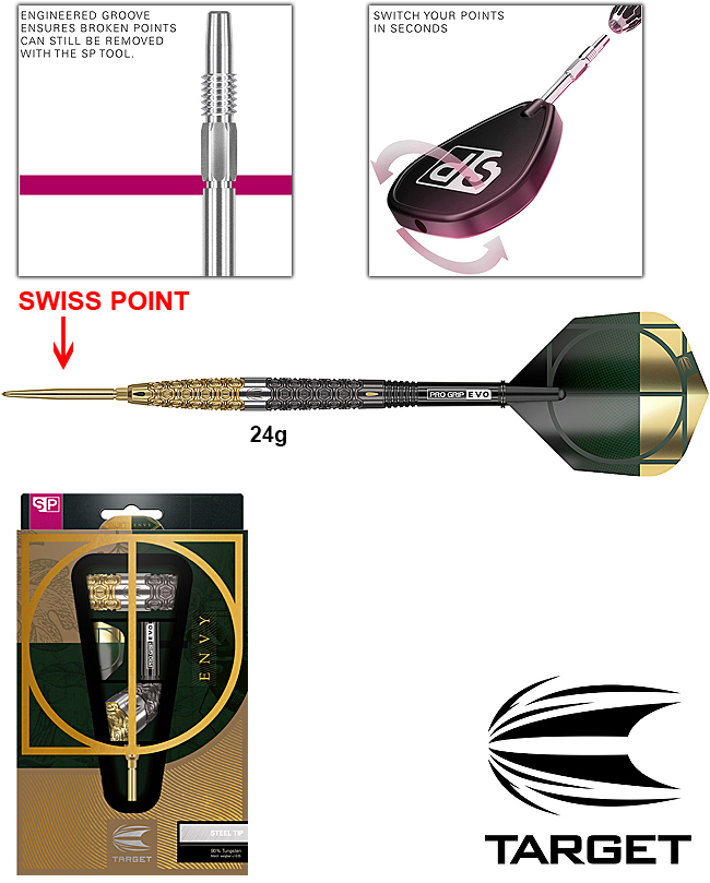 RÜCKLÄUFER: TARGET Cult Envy SWISS Point 24g