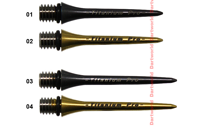 TARGET Pro Titanium Points black/gold