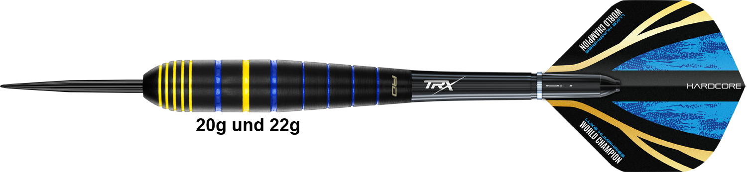 RED DRAGON Luke Humphries World Champion Brass