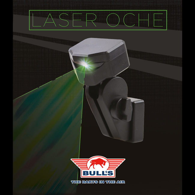 Bulls Green Laser Oche