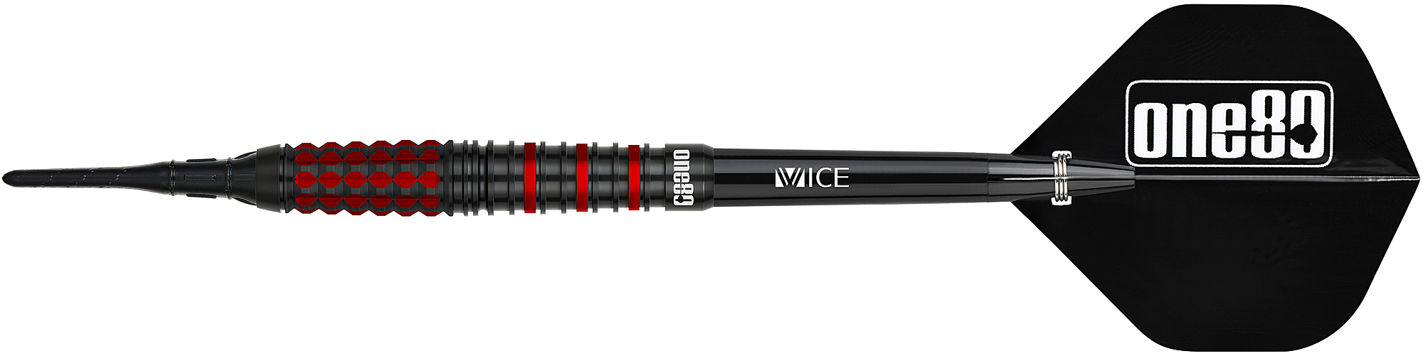 One80 Terry Tan Signature Black/Red 90% Soft 22g