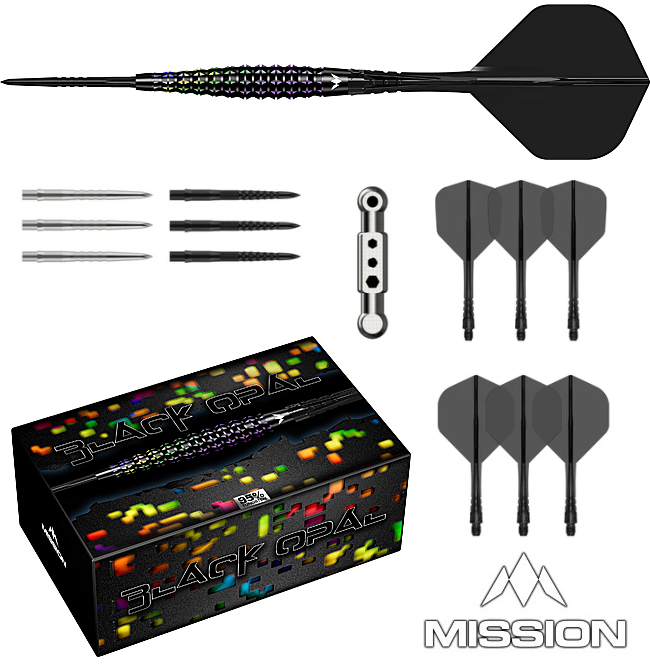 MISSION Black Opal Black/Coral PVD 95%