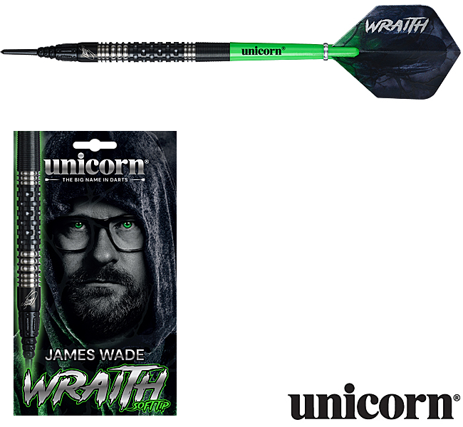 UNICORN Wraith James Wade P2 90% Soft 19g