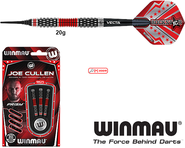 WINMAU Joe Cullen Rockstar RS 1.0 90% - 20g Soft