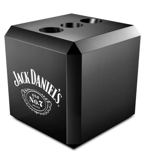 JACK DANIELS Darts Display Cube Black