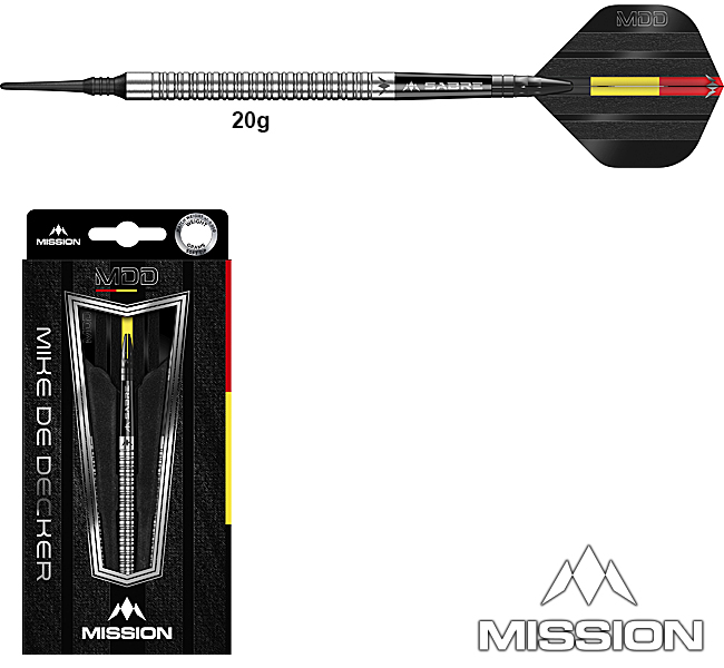 MISSION Mike De Decker 95% Silver Soft 20g