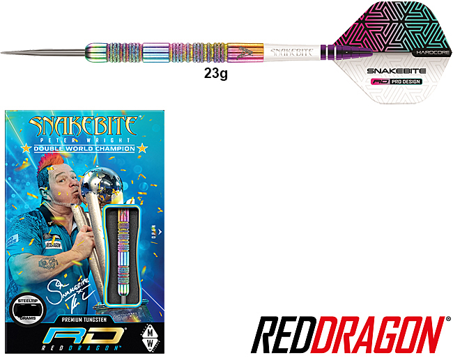 RÜCKLÄUFER: RED DRAGON Peter Wright Spetrom Diamond Fusion 23g