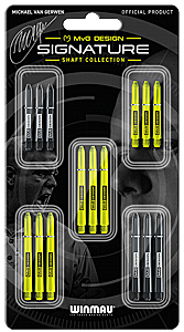 WINMAU MvG Signature Shafts Pack
