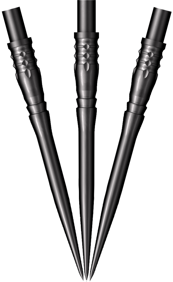 SHOT Cone Steel Tip Points Rocket 35mm