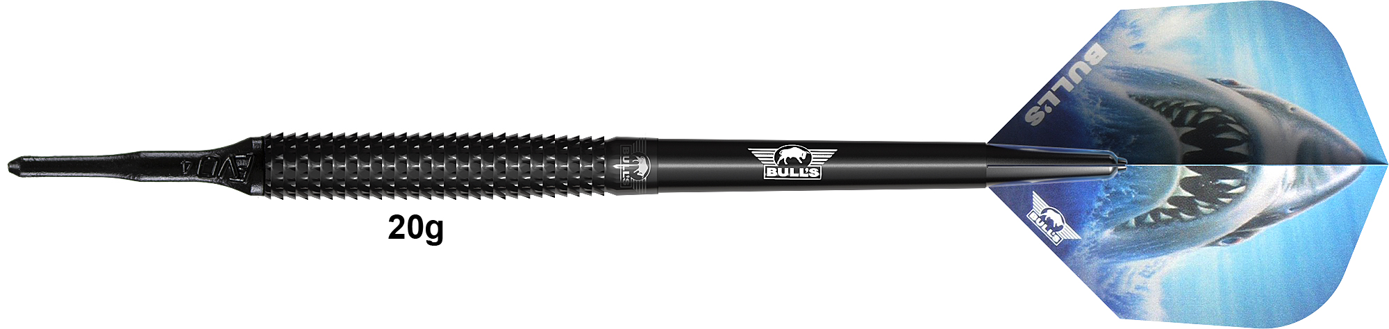 BULLS NL Shark Pro Black 90% Soft - 20g