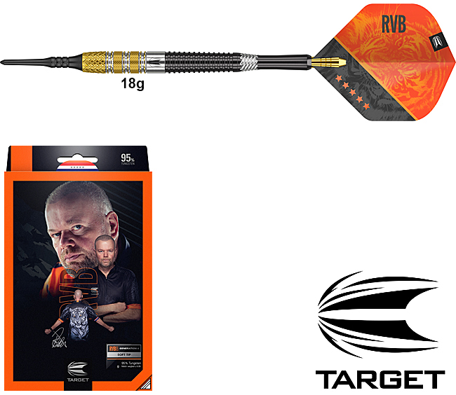 RÜCKLÄUFER: TARGET Raymond van Barneveld G4 Soft 18g