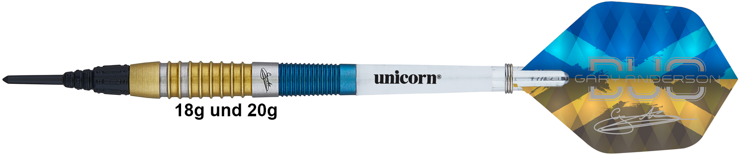 UNICORN Gary Anderson Duo 80% Soft