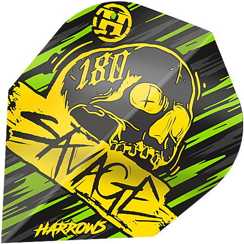 HARROWS Flights Savage Yellow/Green
