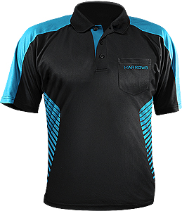 HARROWS Vivid Shirt black/aqua