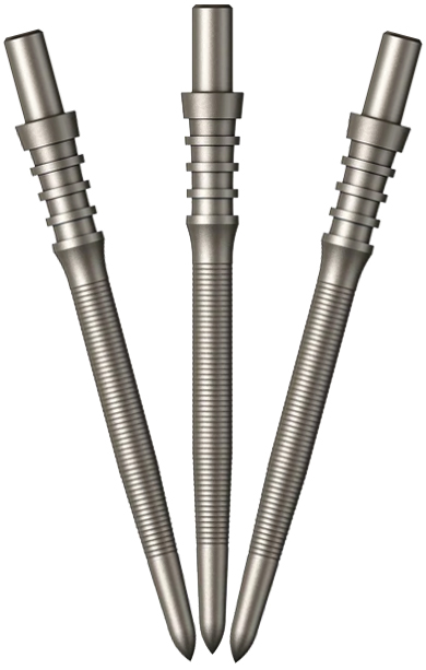 MISSION Sniper Points Micro Grip Silver