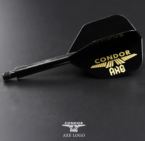 CONDOR AXE Flights Logo Black/Gold Small