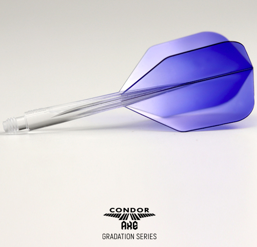 CONDOR AXE Flights Clear/Blue Small