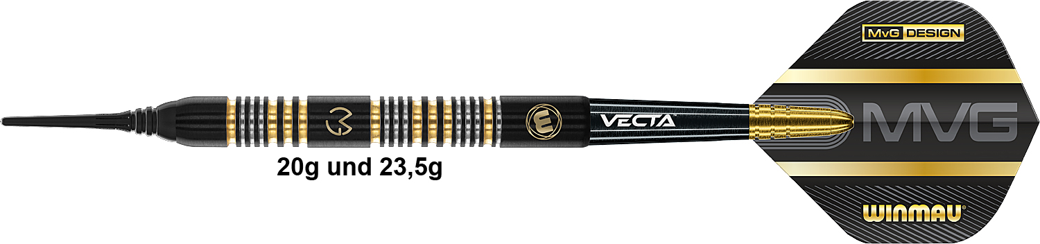 WINMAU MvG Trilogy 90% Soft 20g
