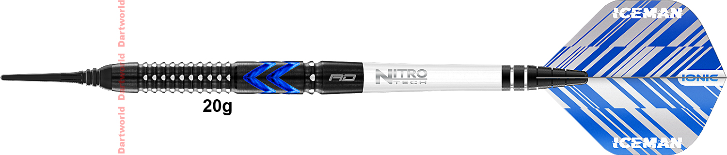 RED DRAGON Gervyn Price Blue Ice SE 90% Soft