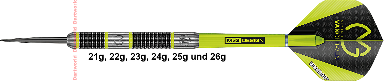 WINMAU Michael van Gerwen MvG Aspire
