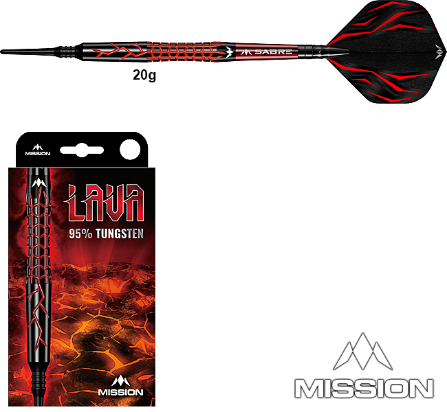 MISSION Lava 95% Soft 20g