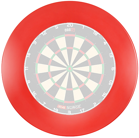 ONE80 Plain PU Surround Red einteilig